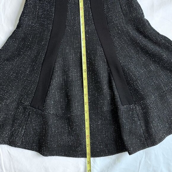 Nanette Lepore Dress, Fit-n-flare, Black, Size 2 - Picture 9 of 9